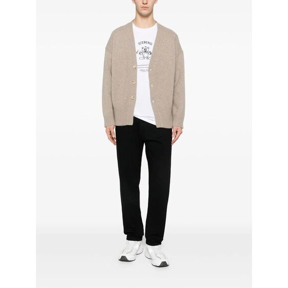 Iceberg White T-Shirts & Vests - T-Shirts Men